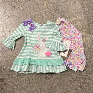 Girls 2 piece Easter Set